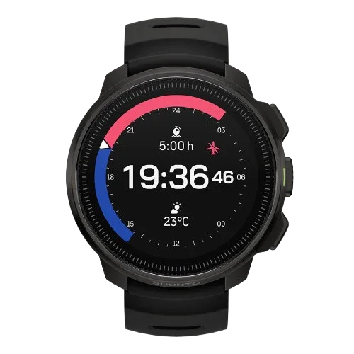 검은색 Suunto Ocean 다이브 컴퓨터 겸 스포츠 워치