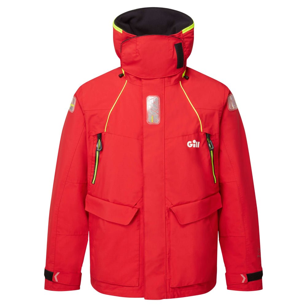 빨간색 Gill OS2 Offshore Jacket